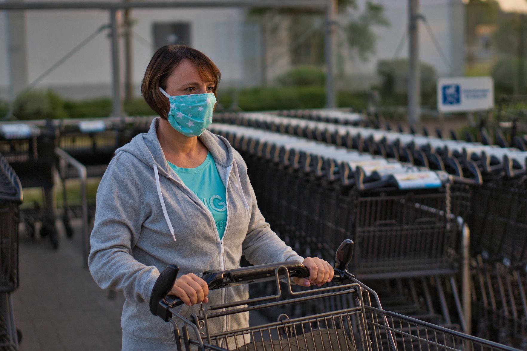 Shopping - face mask